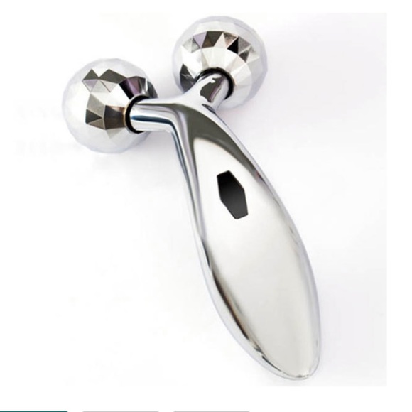 F3d Massager Face And Body Massager Y Shape Aluminium Big Roller Face Massage - Picture 2 of 4